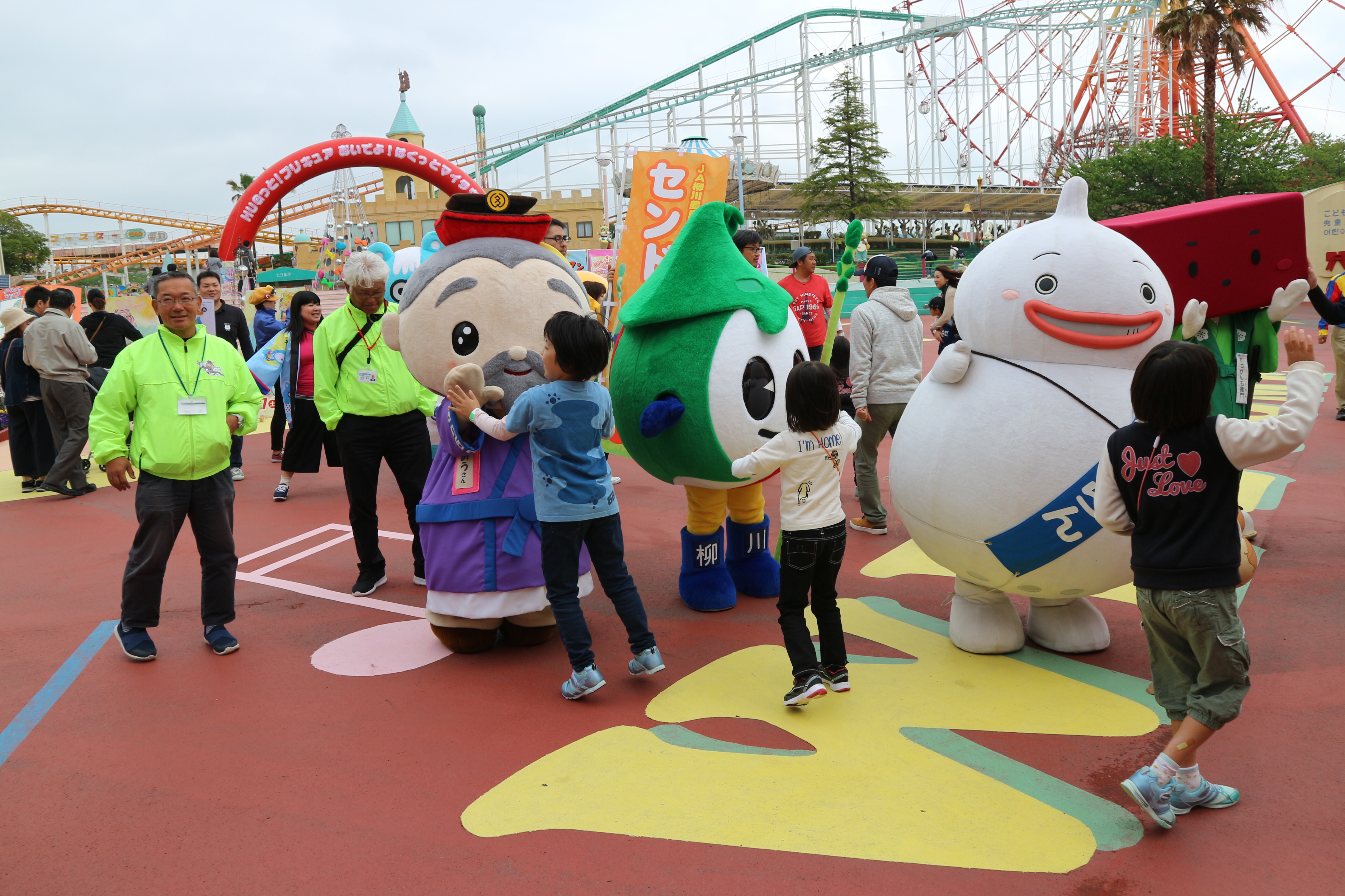 ゆるキャラウォーキングパレード センドくん 参加しました Ja柳川